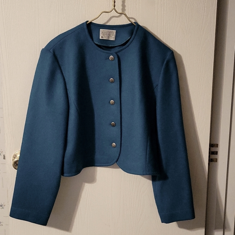 Vintage Pendleton Wool Bolaro Style Jacket